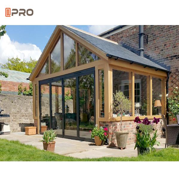 Sala de vidro de Florida do quadro 6063 de alumínio para Sunrooms do solário