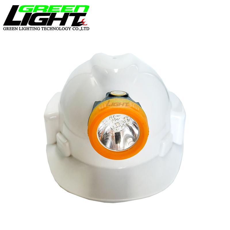 LED Mining Lamps Rechargeable Cordless Cap Lamp GL2.5-C with IP68 Waterproof Rating Magnetic Charging Port Compact Lightweight Design