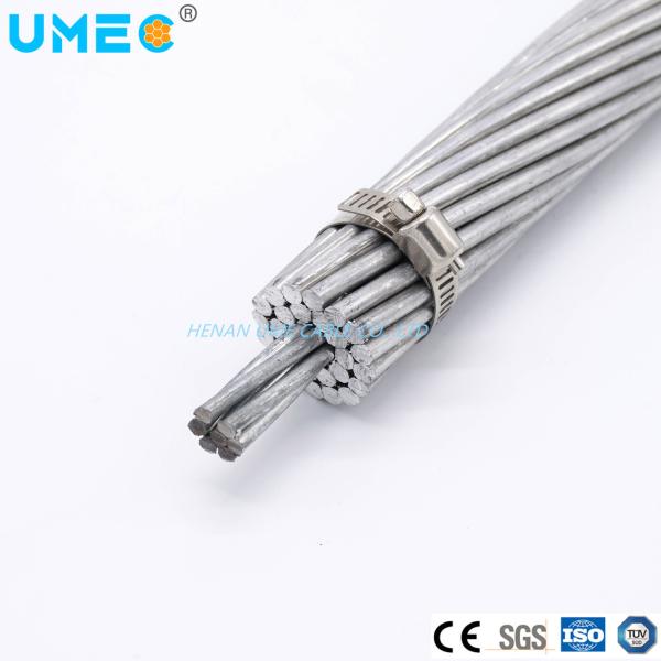 Round Wire ACSR Bare Conductor 1/0 2/0 3/0 4/0 AWG Size Aluminum Reinforced Conductors