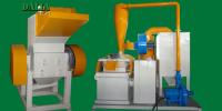El automóvil circula el alambre de cobre del pedazo que recicla control automático de la vibración de la máquina