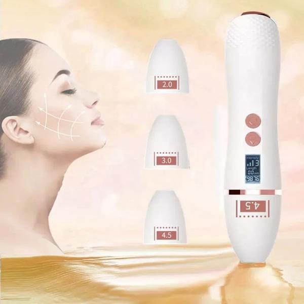 pele facial do instrumento de 7d Mini Hifu Multifunctional Ultrasonic Focused Beauti que aperta o Massager facial