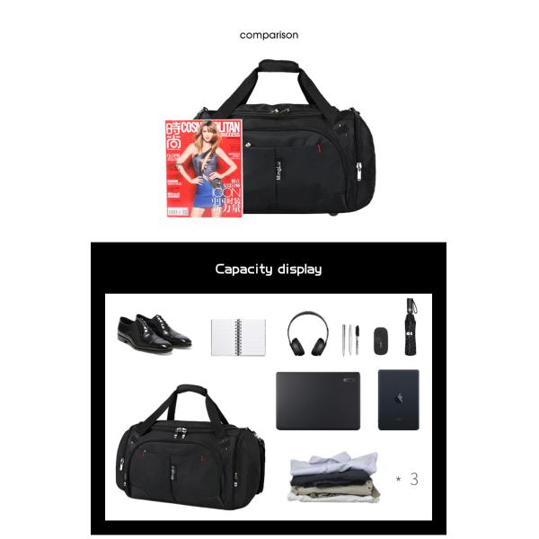 Водостойкая мужская спортивная сумка для выходных