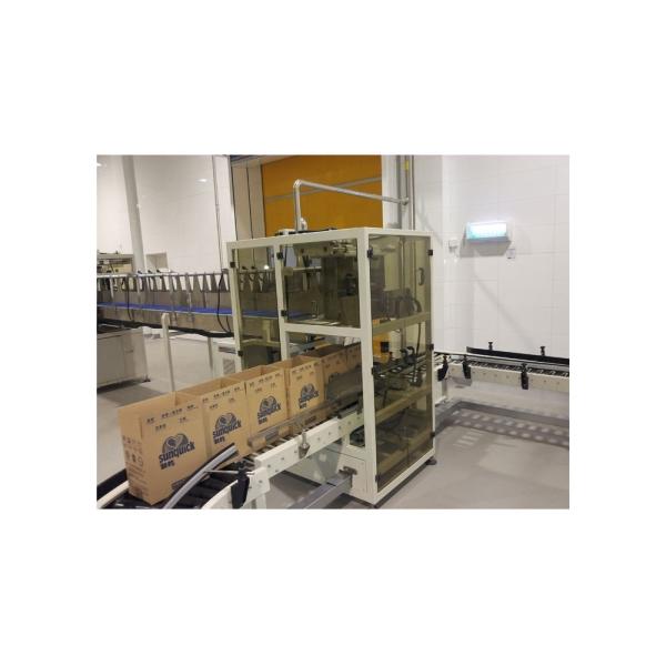 100% Advantage Automatic Grade Automatic Case Packer for Bottle Case Packing Machines