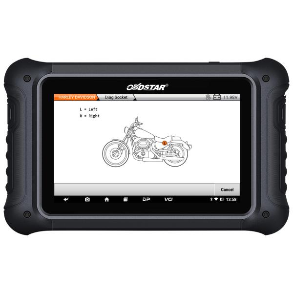 OBDSTAR MK70 Motorcycle Immobilizer Programming Device Motorcycle Key Programming and Mileage Odometer Programming Tool