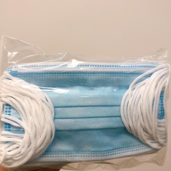 3 Ply Earloop Face Mask Anti Pollution For Personal Respiratory Protection