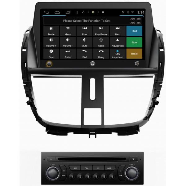 ouchuangbo car multimedia s160 for Peugeot 207 support android 4.4 gps sat nav Bluetooth phone book radio