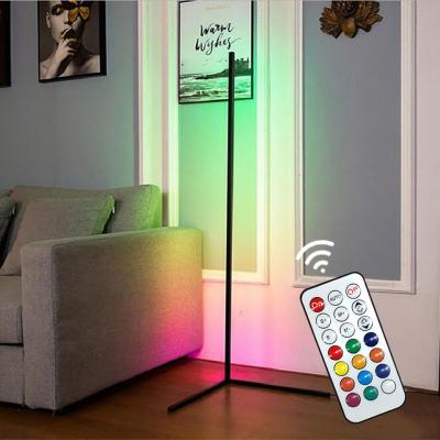 Modern Decorative Indoor Lighting LED Floor Lamp RGB IC Smart Corner Atmosphere Light
