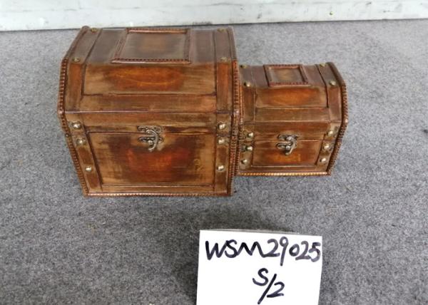 CARB S14x12.5 Handicraft Hand Carved Jewelry Box