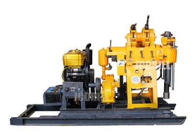 130m de peso leve Mini máquina de perfuração portátil Spline vertical para solo e rochas