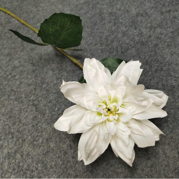European Style 3 Heads Dahlia Artificial Flower For Home Party Wedding Silk Flower