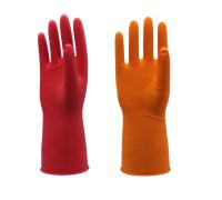 Immersion Flocklined L gants de salle de bains de nettoyage de ménage de 50g