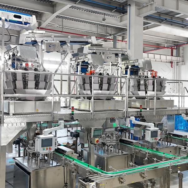 Automatic Sardines Can Filling Machines 1.5KW Power Consumption