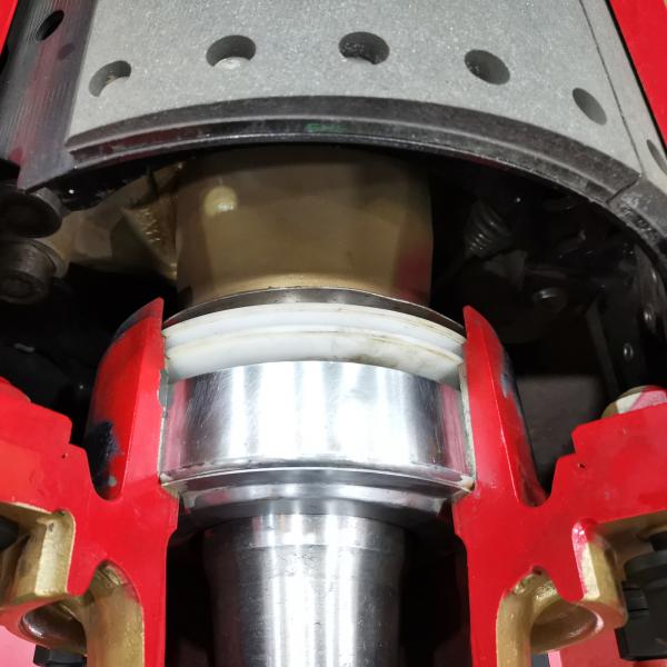 BPW Truck 16T Square Beam Trailer запасная часть Воздушная подвеска Передняя задняя ось для полуприцепа