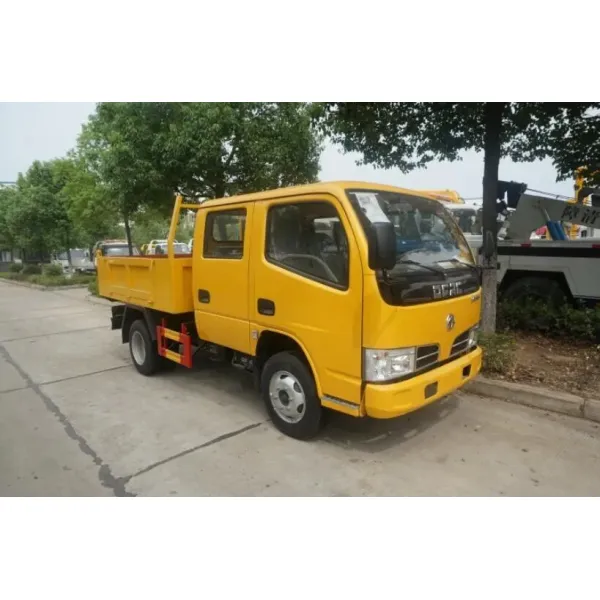 Light Duty Double Cabin 5 M3 Tipper Truck Capacity Dump Truck