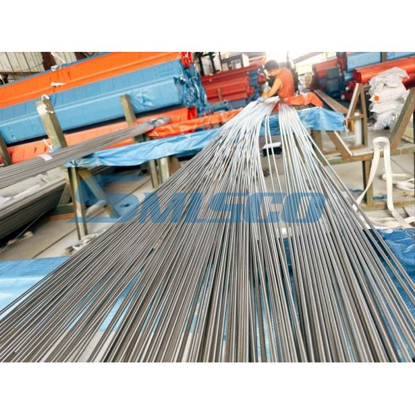 ASTM A789 Tubo sin costura S32750 Estirado en frío 6m Proveedor de tubos para intercambiadores de calor