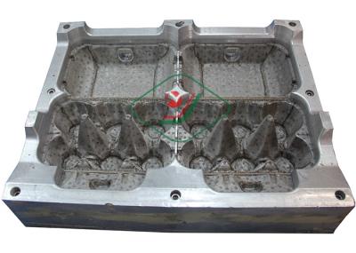 Aluminium Egg Box / Clam Shell  Dies 6 Cavities Pulp Mould with High Precision