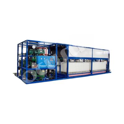 2024 Focusun Máquina automática de gelo de bloco com 15T avanços tecnológicos de resfriamento direto