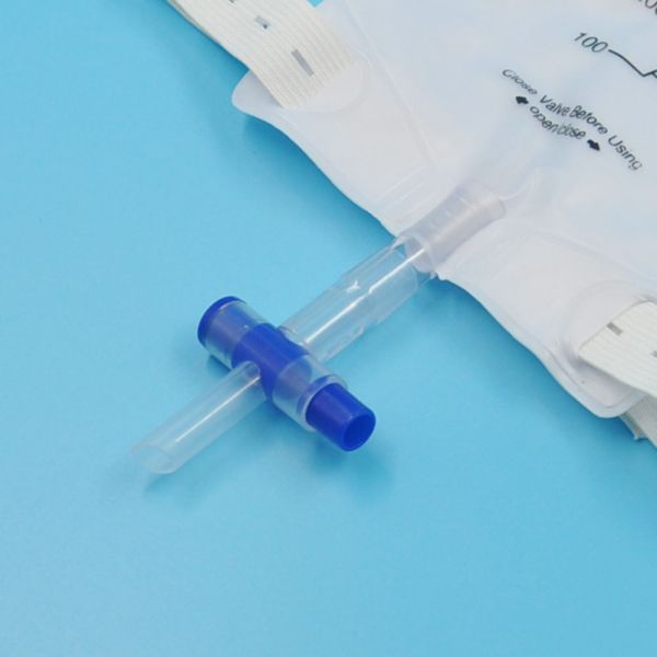 500ml Capacity Urinary Leg Bag with Anti-Reflux Valve and Leakproof Design for Secure Urine Collection