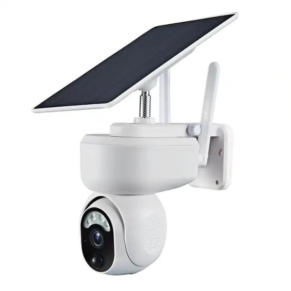 1080P 4G PTZ Security Solar Panel Battery Camera Outdoor Solar Powered PTZ Camera
