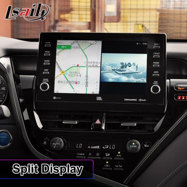 Lsailt Android Carplay Navigation Video Interface for 2021-2024 Toyota Camry Hybrid XSE XLE SL SE XV70