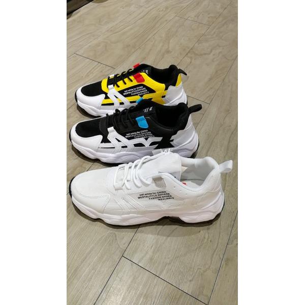 Fashion Lace Up 270mm Mens Sports Running Shoes
