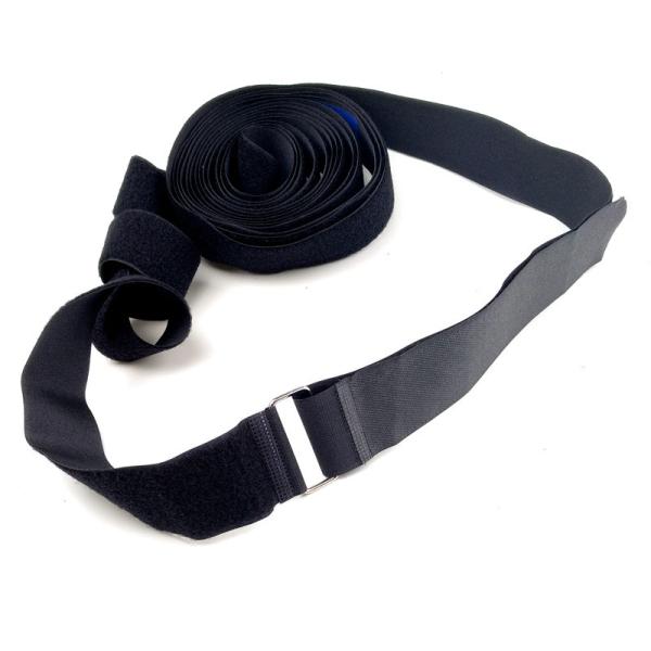 100%nylon ROSH Hook And Loop Strap Metal Buckle velcro tie down strap with logo printed