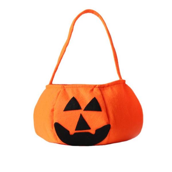 In-stock New Gift Halloween Non-Woven  Tote Bag for Candy and Pumpkin