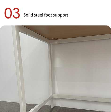 Support customization Customizable Double-drawer Desk in Apartment Dormitory Melamine Board Material
