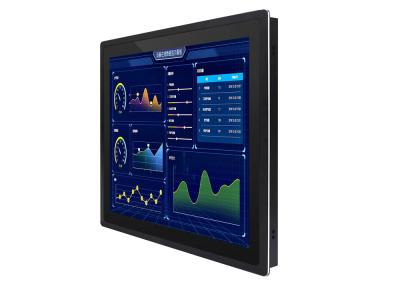 15Inch Fanless Industrial Panel PC 4 USB Embedded IP65 Waterproof Panel PC For Windows