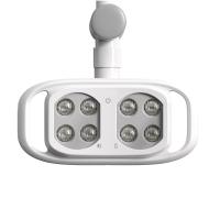 Lâmpada de cadeira dental sem sombra personalizada 8 olhos unidade dental luz LED com sensor