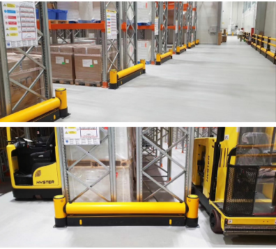 Керб прямые барьеры стойка конечный охранник стойка вертикальная защитный барьер безопасности противосопротивление ограждения