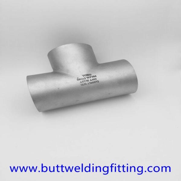 Conector igual de aço inoxidável da maneira da polegada ASME B16.9 3 do T 10 dos encaixes de tubulação SUS304