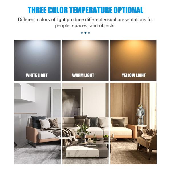 Dimmable Led Panel Light 9W/24W 4CCT CRI95 For Bedroom Bathroom Kitchen