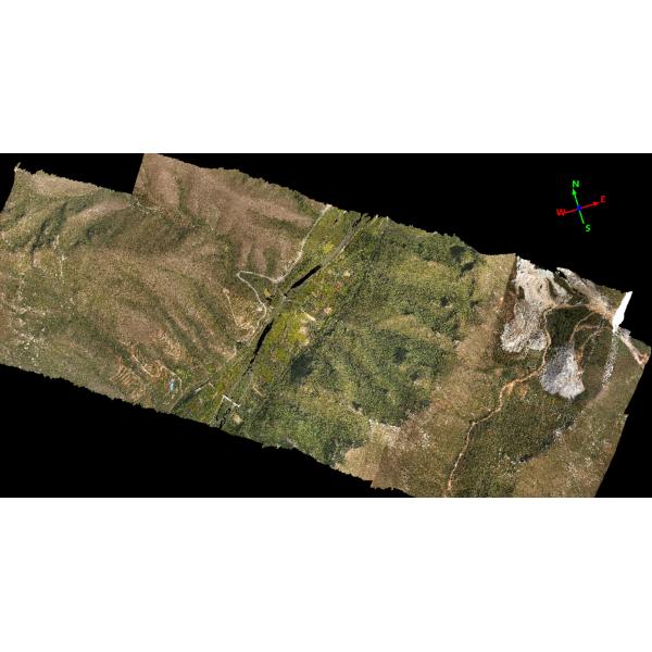 Система сканирования LiDAR серии GAirHawk GS-1500N с 8 эхосигналами для долговременного обнаружения картографирования вертикального взлета и посадки с воздуха