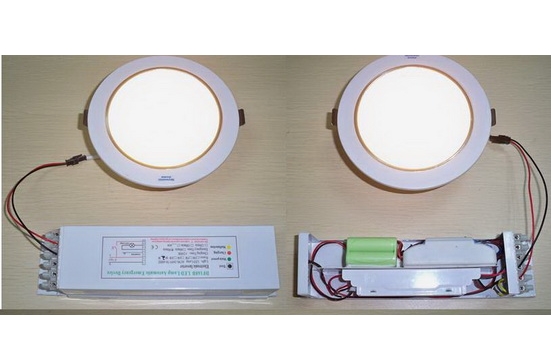 2700-6500K 1200-1300Lm Emergency LED Panel Light , led circular panel lights