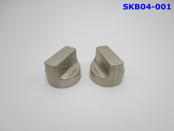 Gas Cooker / Oven Control Knob Small Contact Clearance With Metallic Material