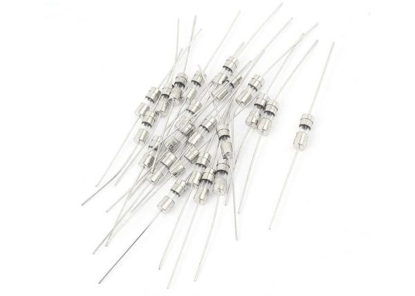 Germany VDE 4x11mm Slow Blow Axial Leaded Miniature Time Delay Glass Tube Fuse T5AL250V 5A 250VAC 500PCS Per Bag