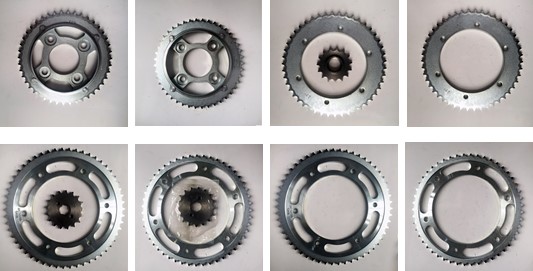 Spare Part 1045 Steel Sprockets Motorcycle Chains And Sprockets CBX250 / 520