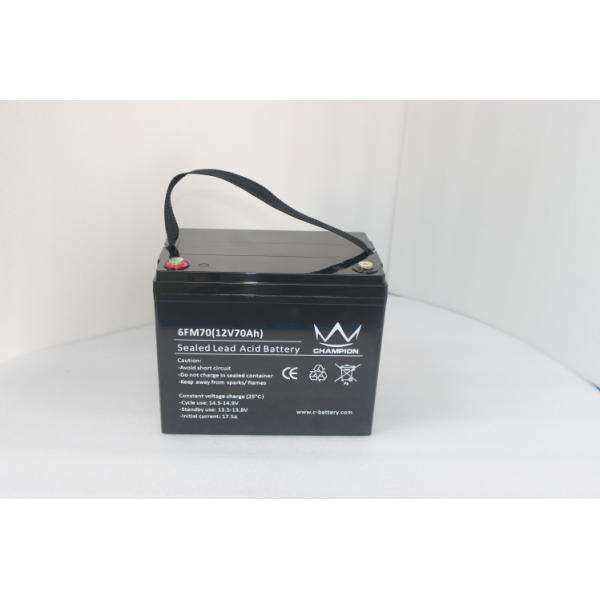 Maintenance - Free Long Life Batteries , 70AH 12v Lead Acid Storage Battery