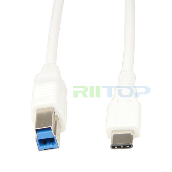 1M/3.28ft USB 3.1 Type C Male to USB 3.0 Type B Male Charging Cable for Macbook 12 inch
