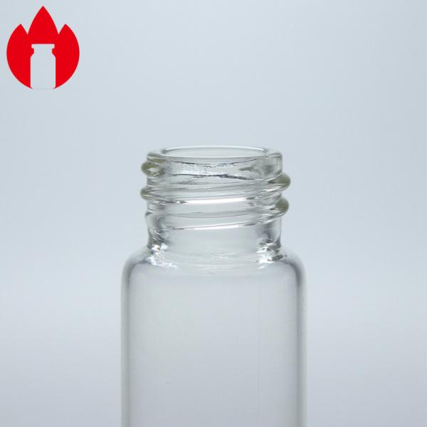 ясная продетая нитку пробирка винта 10ml верхняя стеклянная для медицинского