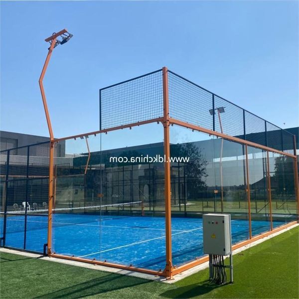 360° Panoramic Tempered Glass Padel Tennis Court - Perfect for Professional Use