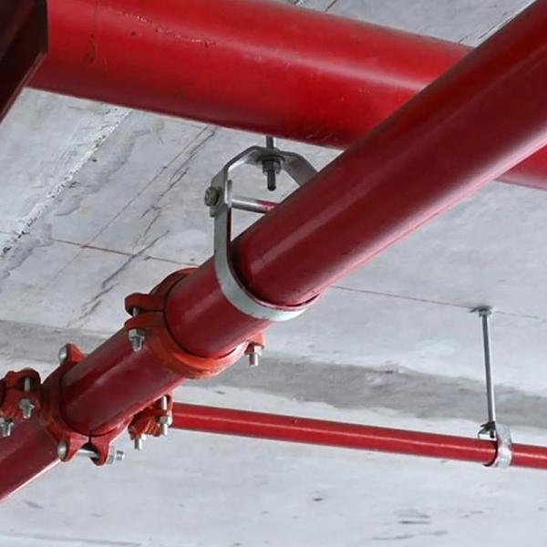 Longitudinal Earthquake Hvac Seismic Bracing Hangers For Pipe Heavy Duty