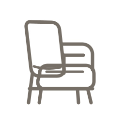 Classic Carved Solid Wood Upholstered Dining Chair-French Style CYC-076