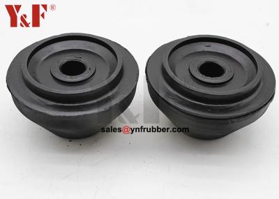 OEM Black Flanged Rubber Mounts Manufacturer Noise Reduction