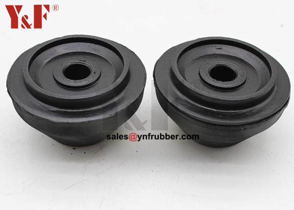 OEM Black Flanged Rubber Mounts Manufacturer Noise Reduction