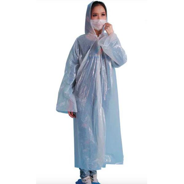 Waterproof Transparent Disposable Plastic Lab Coats