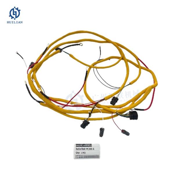 PC300-6 PC300-7 PC300-8 Motor de cabina Monitor de suelo inyector ECM Arnés de cableado Excavadora Arnés de cableado del motor