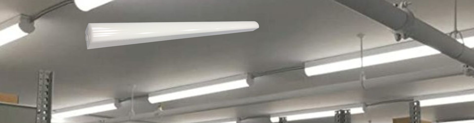 AC100-265V IP66 водонепроницаемый светодиодный трехпроницаемый свет Гарантия 5 лет IK08 с аварийным датчиком для внутреннего склада
