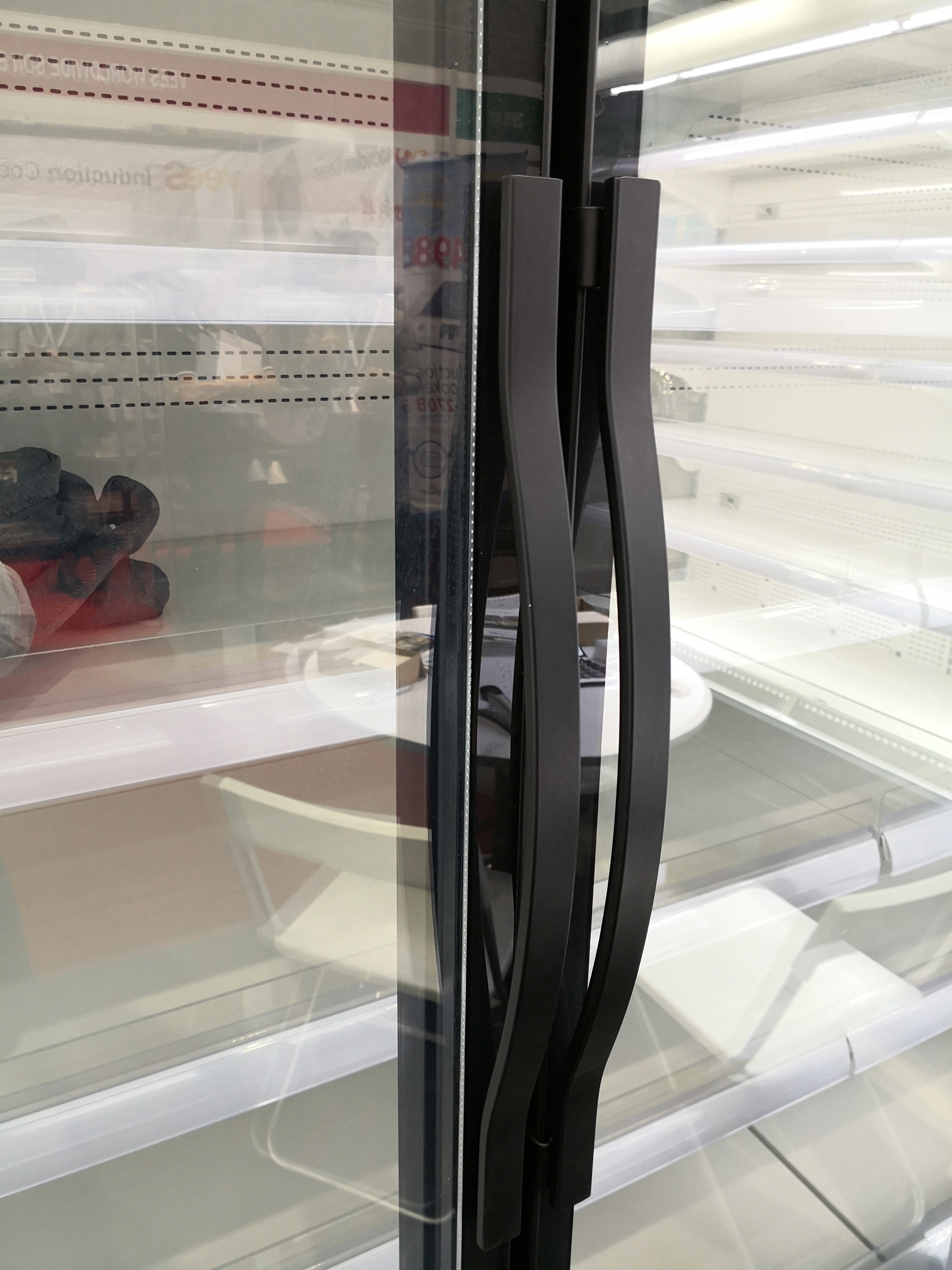 GAEAECO 3750mm Glass Door Multideck Display Refrigerator – 740mm Depth, 5 Shelves, LED, SAIWEI EC Fan, Dixell Thermostat, Anti-Fog Glass